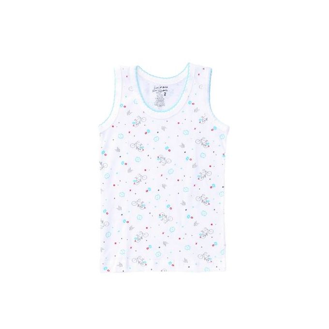 تانك توب بناتي مطبوع - 3 قطع