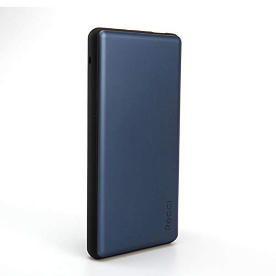 باور بانك سلكي - 10000 مللي أمبير - أزرق - RM-10000