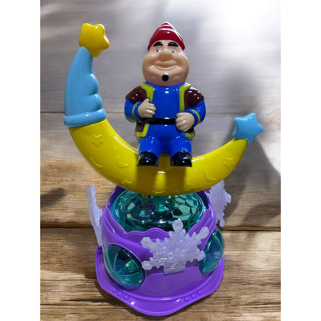 فانوس رمضان شكل فنانيس علي هلال مضئ و متحرك أغنية رمضان