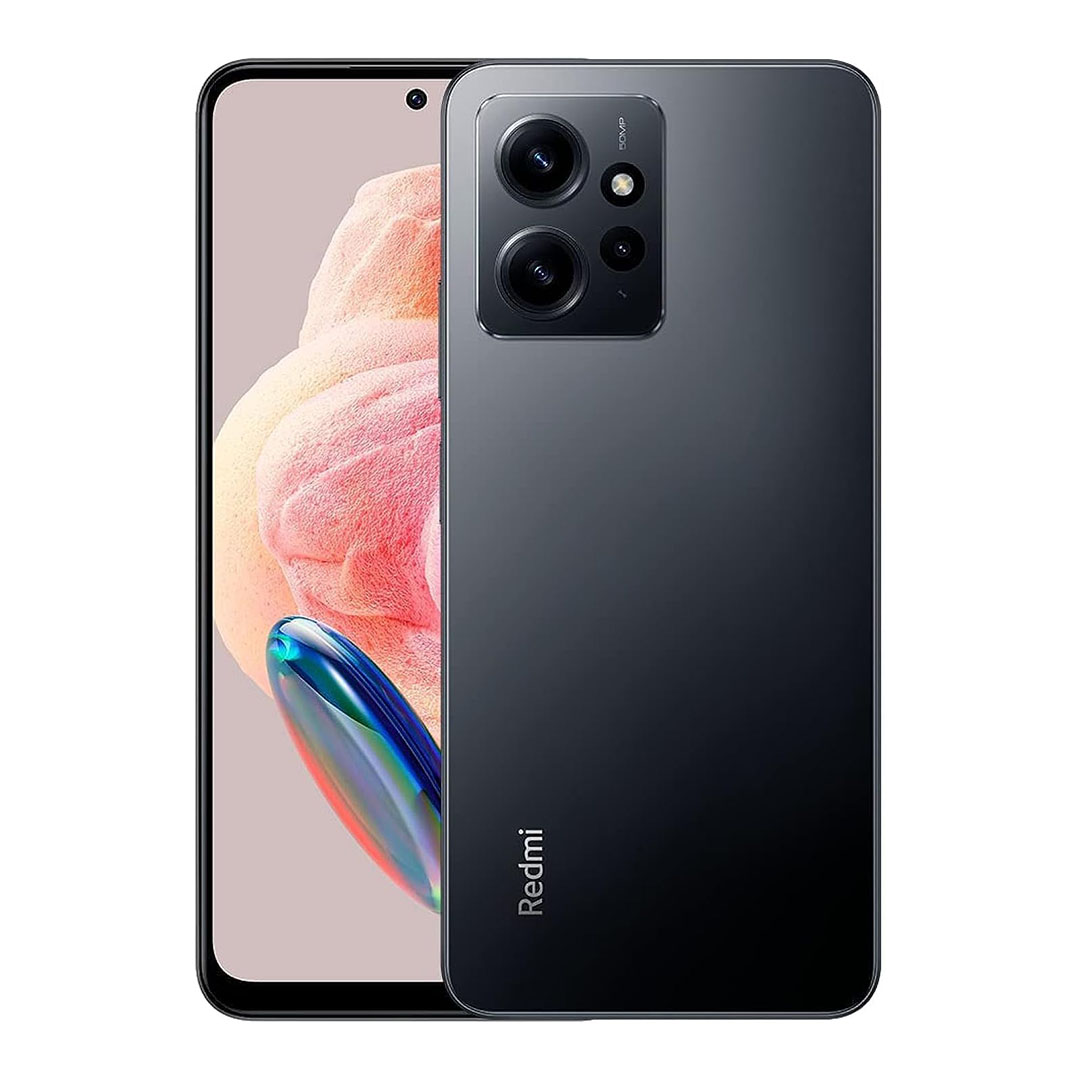 شاومي ريدمي نوت 12 - 128/6 جيجا - شريحتين - 4G - رمادي - VO201