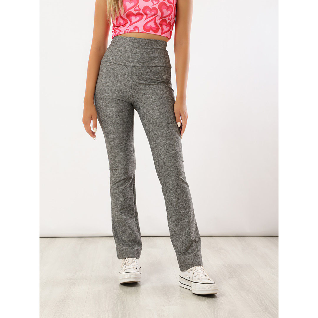 بنطلون شارلستون رياضي حريمي - رمادي فاتح