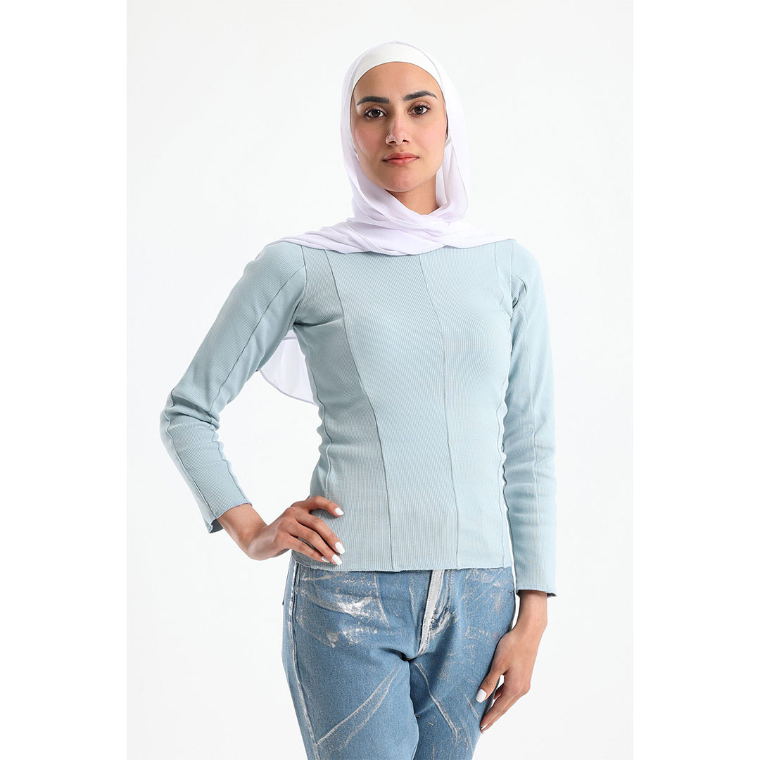 تيشيرت بكم كاجوال حريمي - لبني