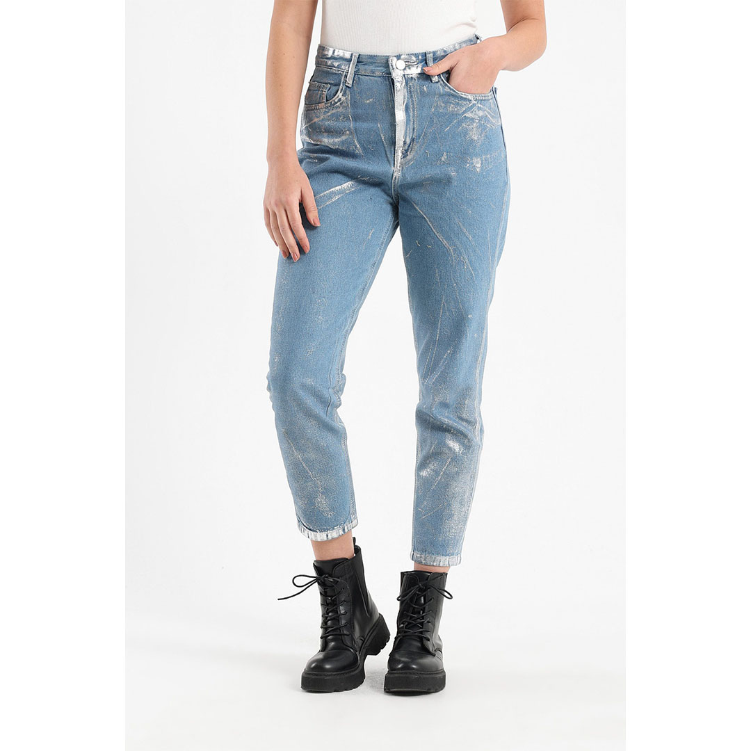 بنطلون جينز حريمي - أزرق