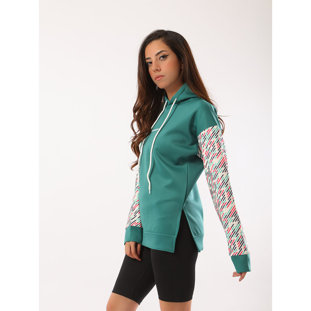 سويت شيرت مطبوع حريمي