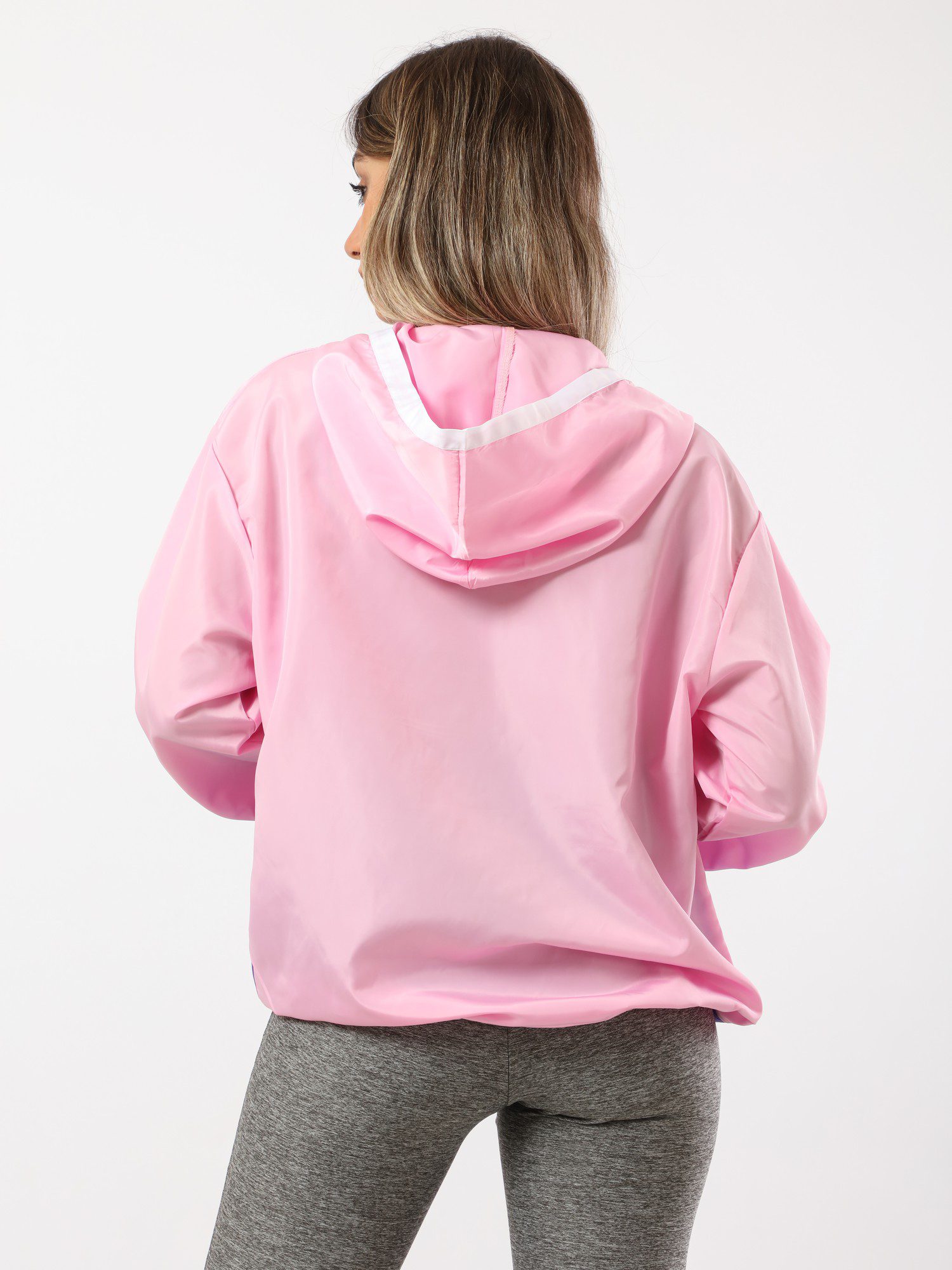 هودي رياضي حريمي - بينك/موف