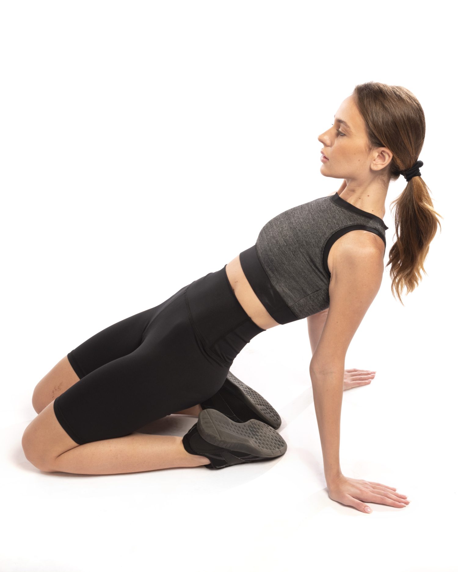 شورت رياضي حريمي - أسود