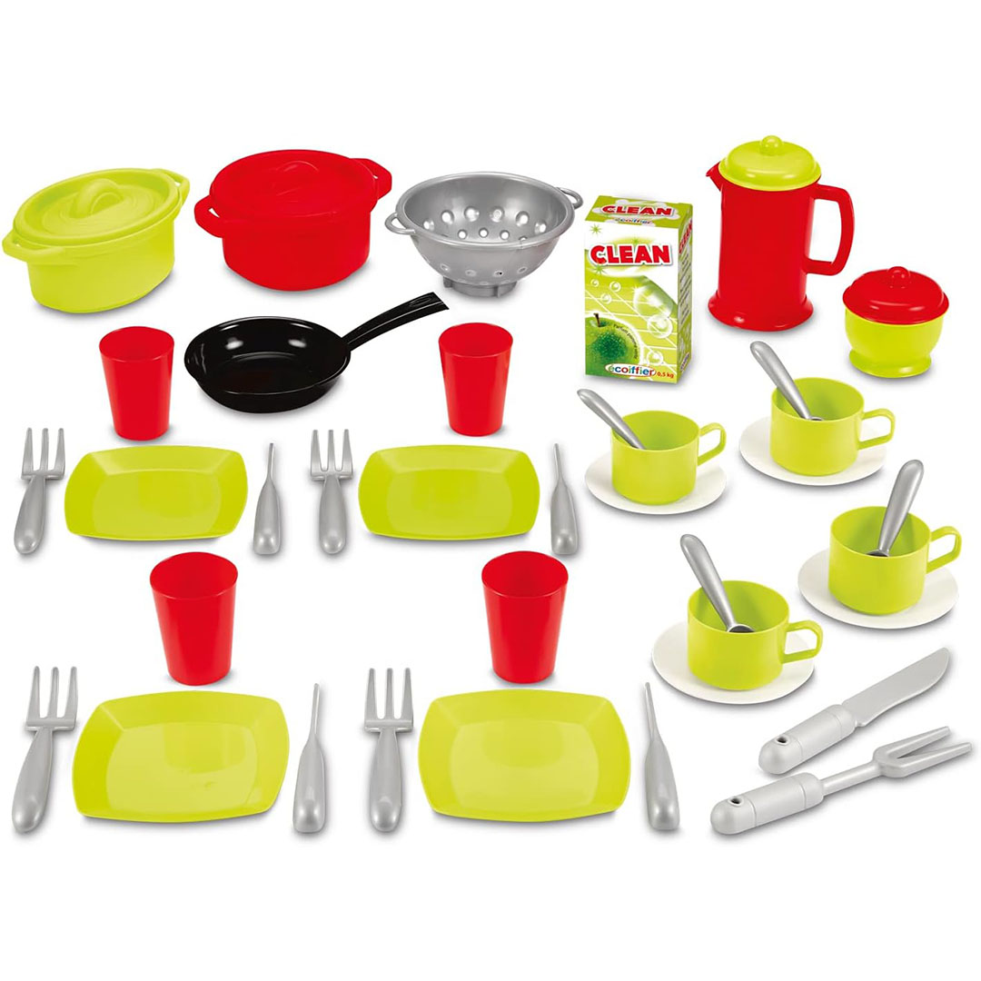 طقم ادوات مطبخ للاطفال - 42 قطعة
