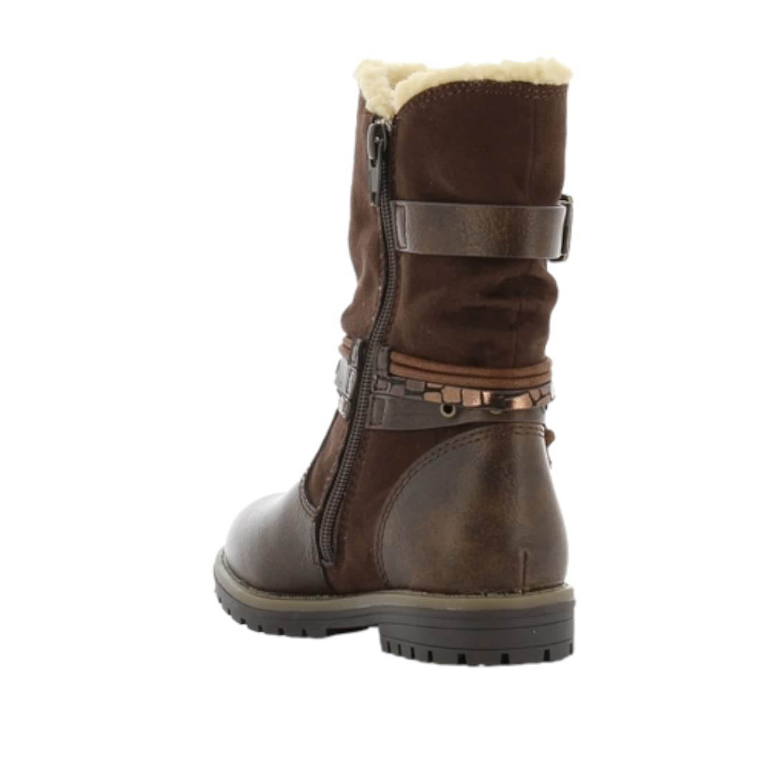 543068 بوت أطفال بناتي - بني