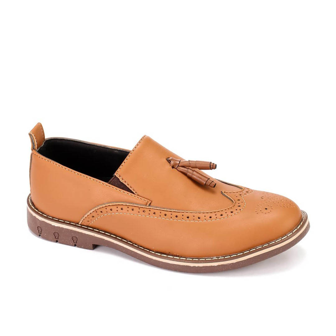 GRN405-HAVAN جزمة رجالي جلد - هافان