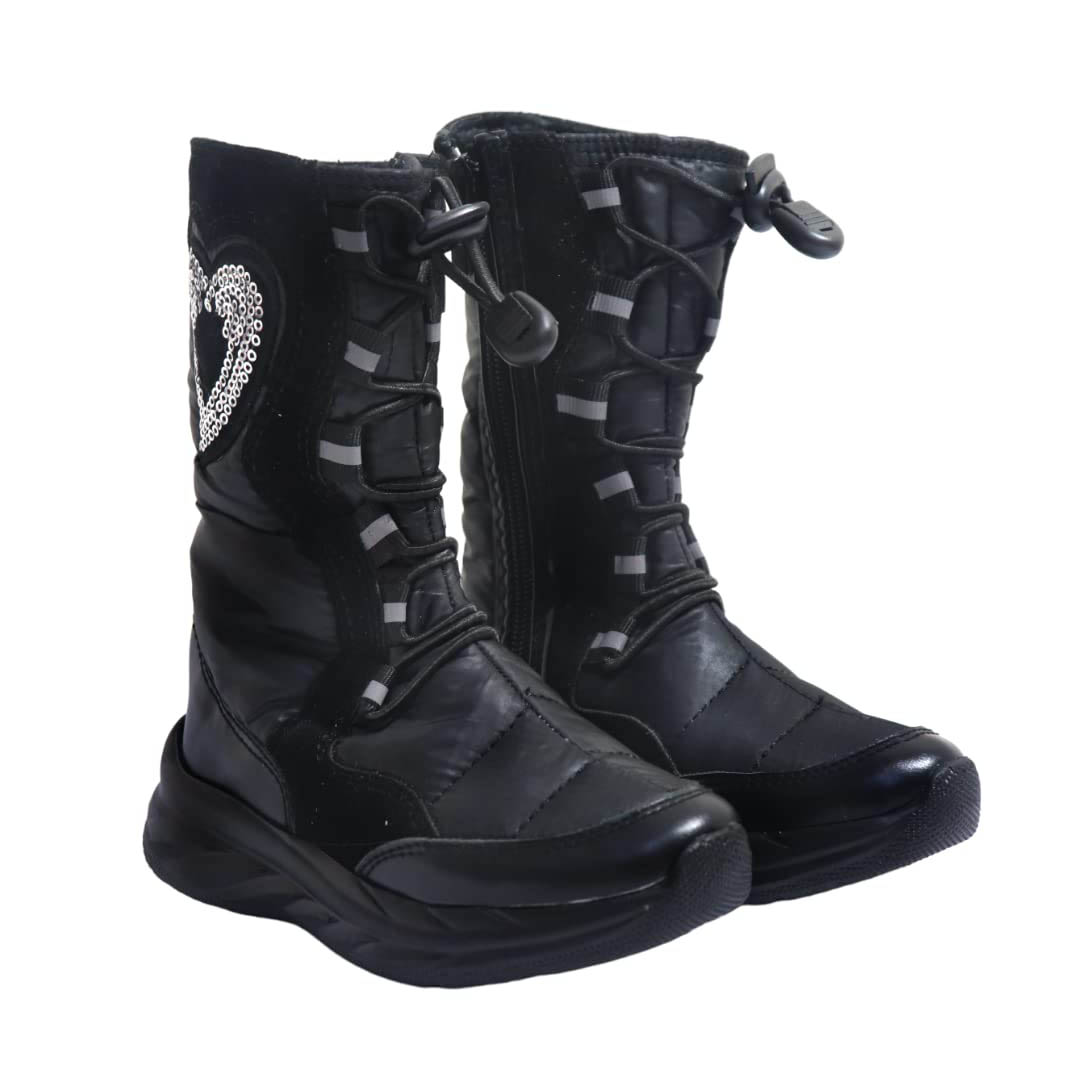 6001 بوت بناتي كاجوال - أسود