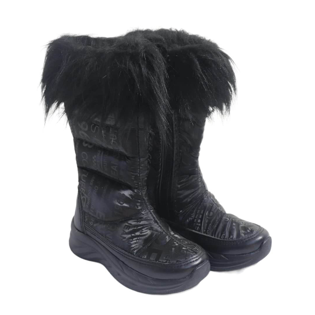 6000-30 هاف بوت بناتي- أسود