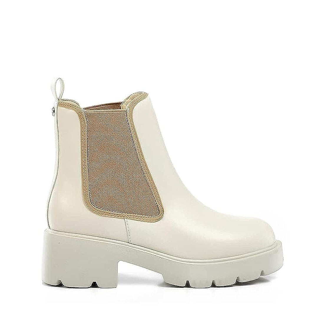 SUN-DVTH-005 هاف بوت حريمي - أبيض