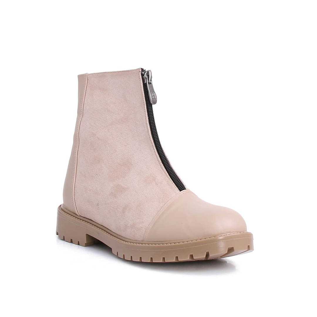 733 هاف بوت حريمي كاجوال - بيج