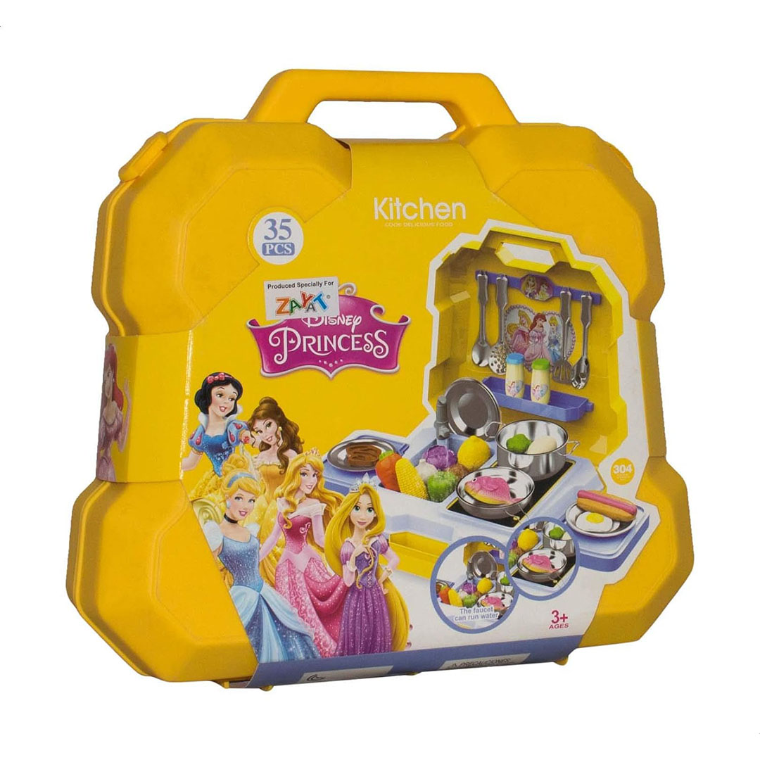 لعبة ادوات المطبخ للبنات - 35 قطعة