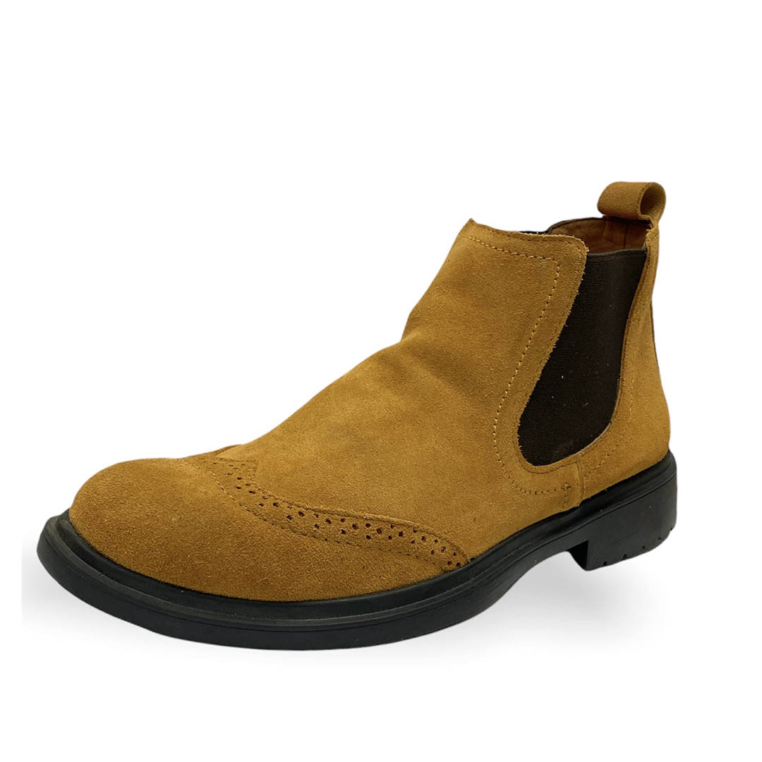 HH80300-1 هاف بوت رجالي كاجوال - بيج