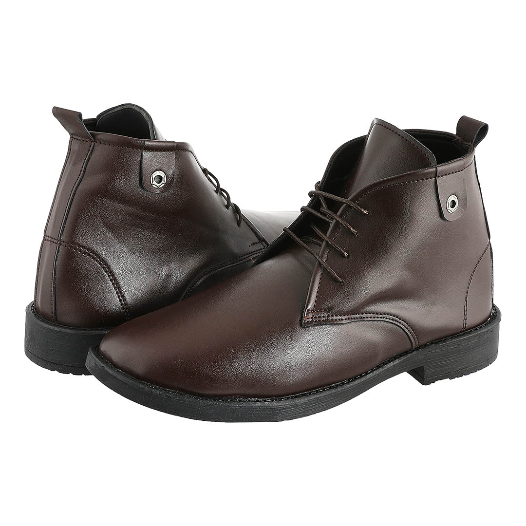 MANS31 هاف بوت رجالي كاجوال - بني