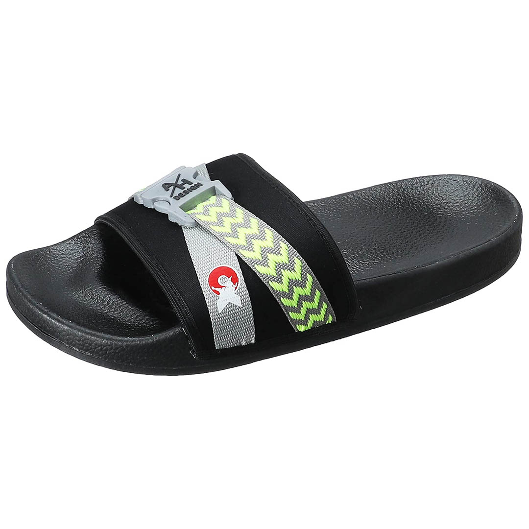 OX-O30 شبشب رجالي صيفي - أسود