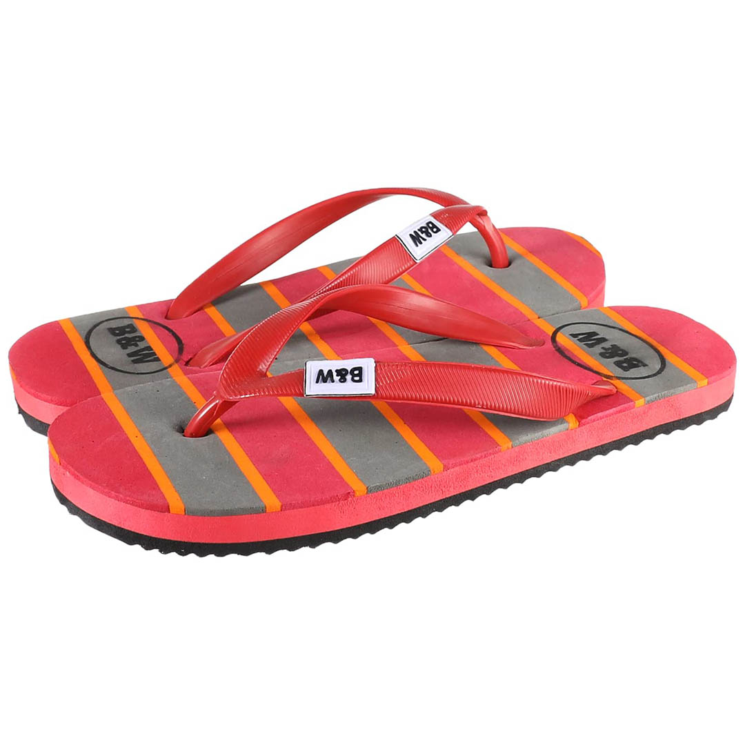 BW7 شبشب رجالي صيفي - أحمر