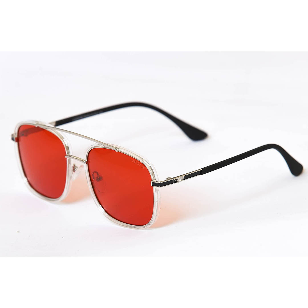 V2040 نظارة شمس رجالي - أحمر