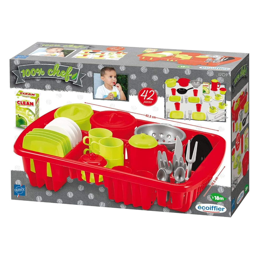 طقم ادوات مطبخ للاطفال - 42 قطعة