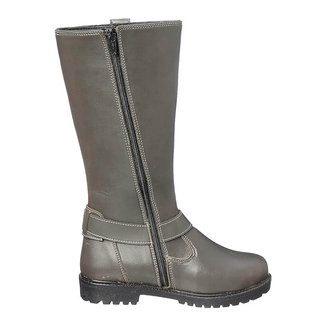 4123039-4 بوت بناتي كاجوال - رمادي