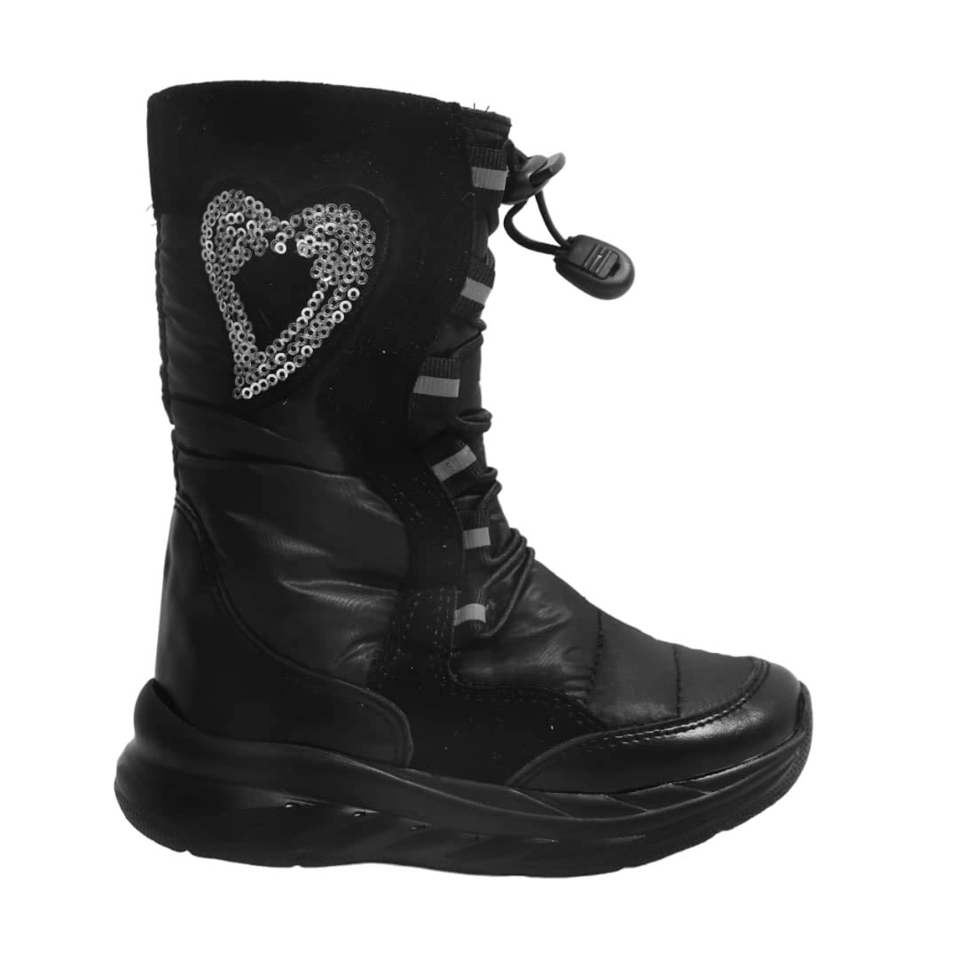 6001 بوت بناتي كاجوال - أسود