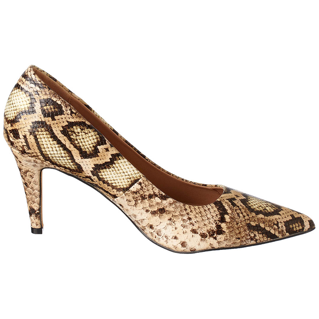 CXQ-DVTT-012 جزمة بكعب حريمي - بيج/بني