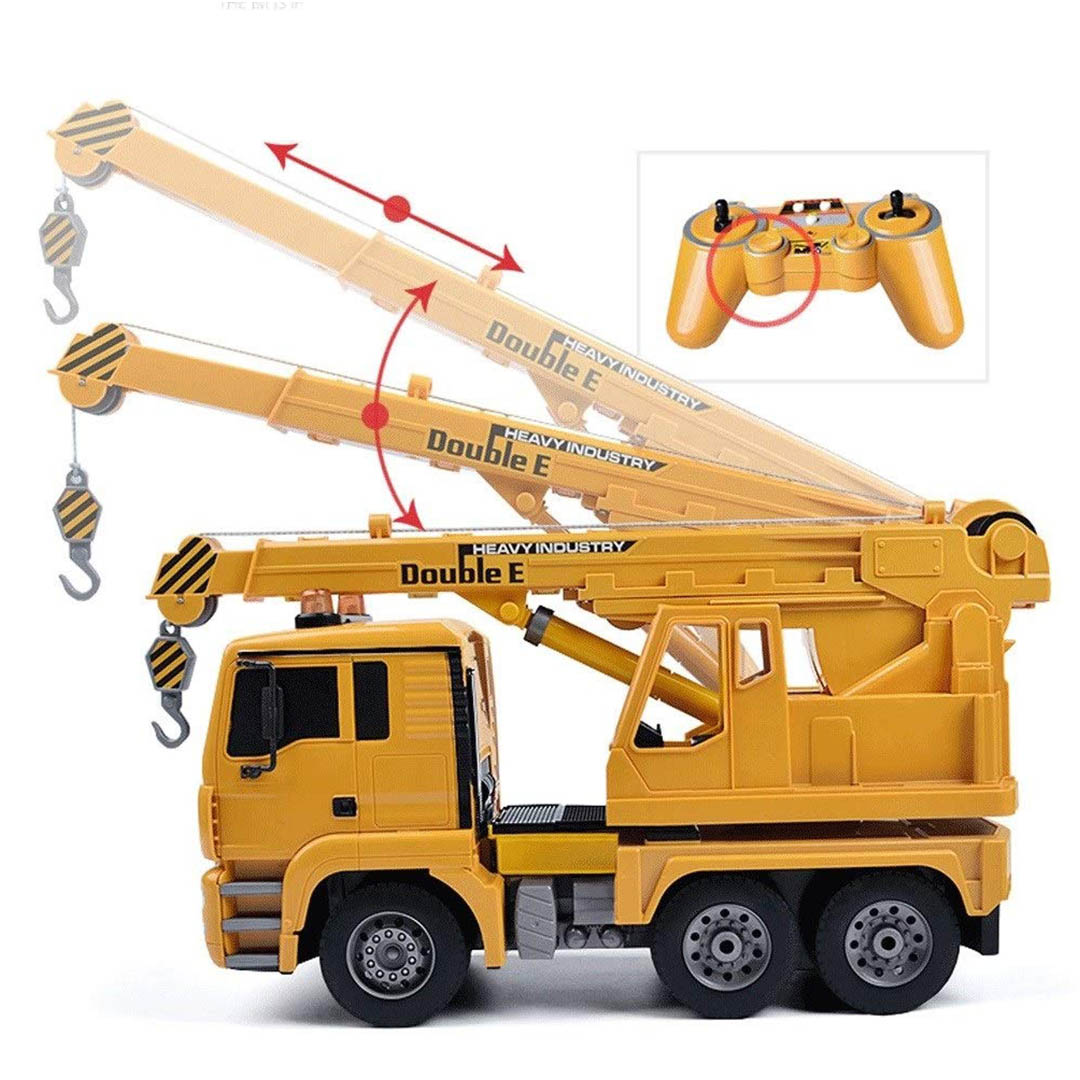 E516-003 لعبة الونش بريموت كنترول للاطفال - أصفر