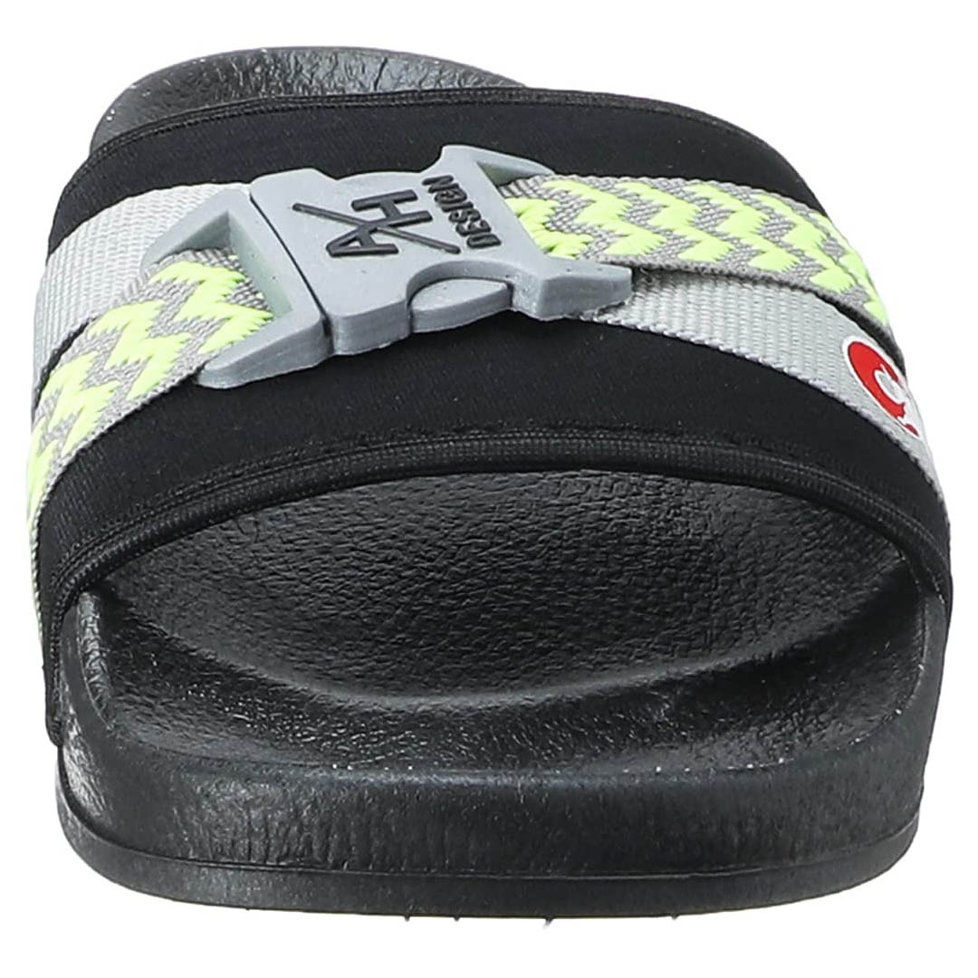 OX-O30 شبشب رجالي صيفي - أسود