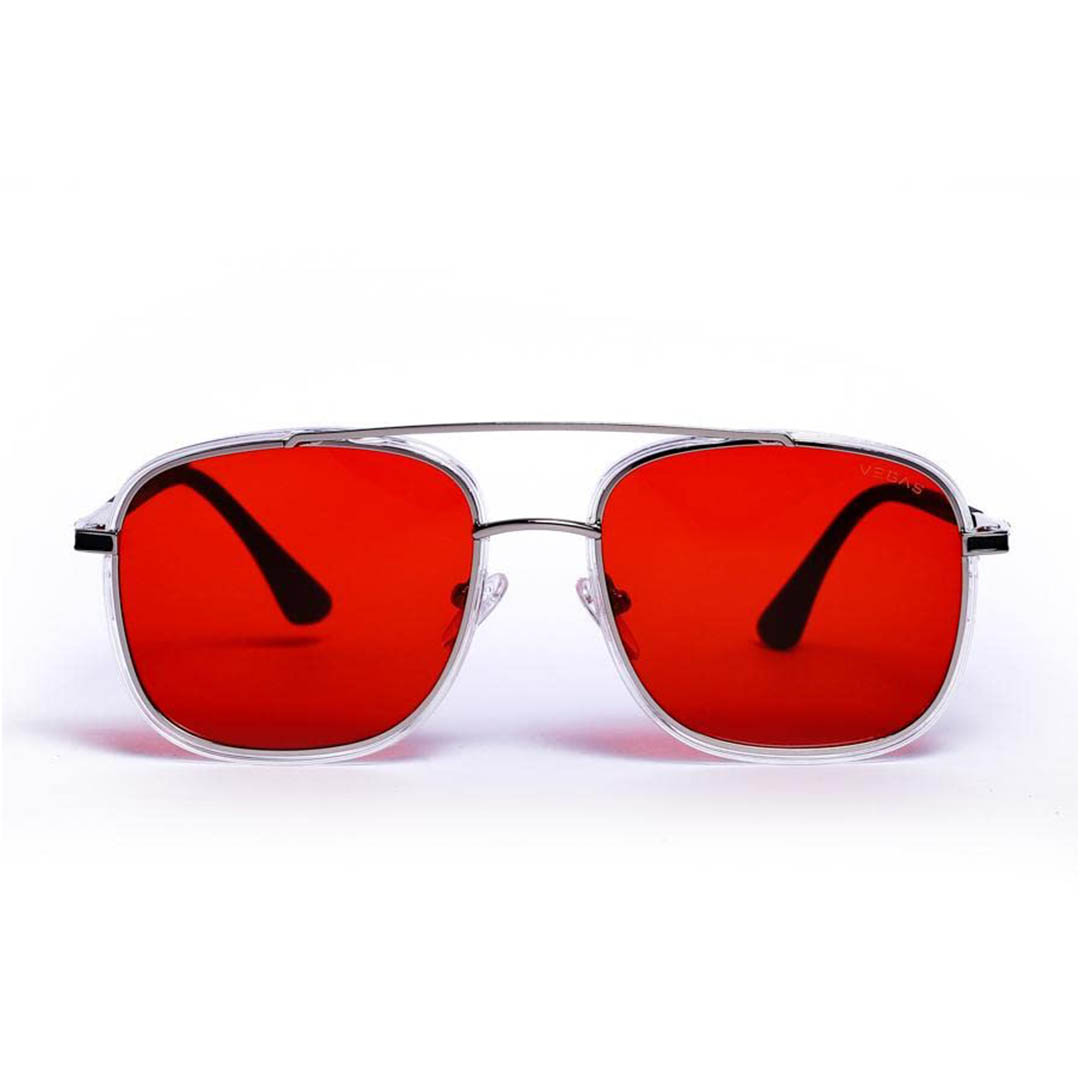 V2040 نظارة شمس رجالي - أحمر