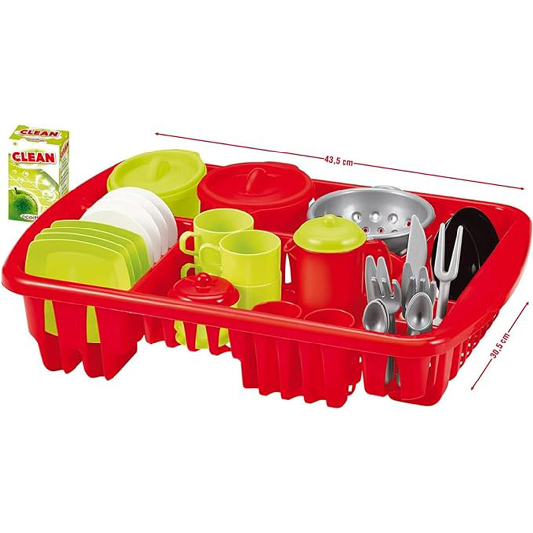 طقم ادوات مطبخ للاطفال - 42 قطعة