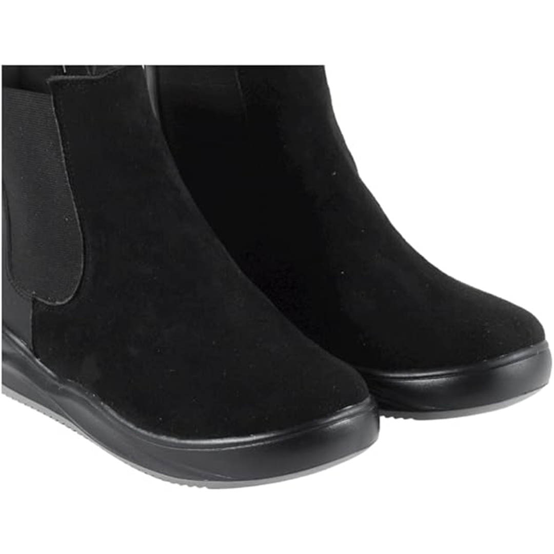 WIN23-13011 هاف بوت بناتي كاجوال - أسود