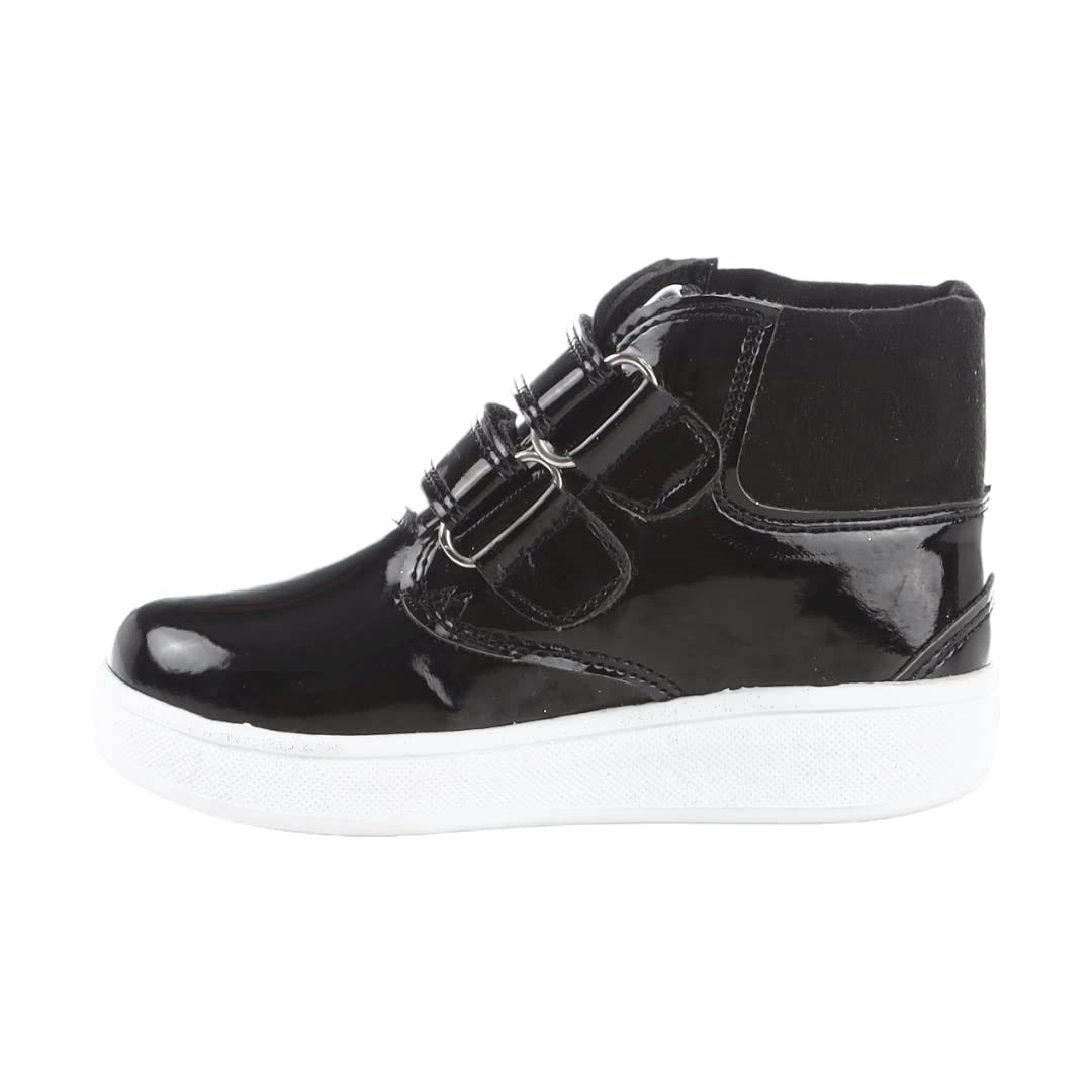 HK1143 هاف بوت بناتي كاجوال - أسود