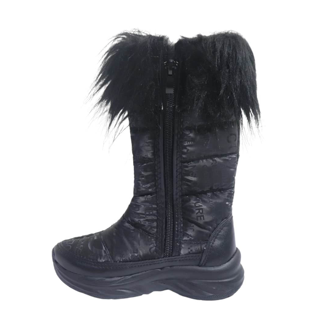 6000-30 هاف بوت بناتي- أسود