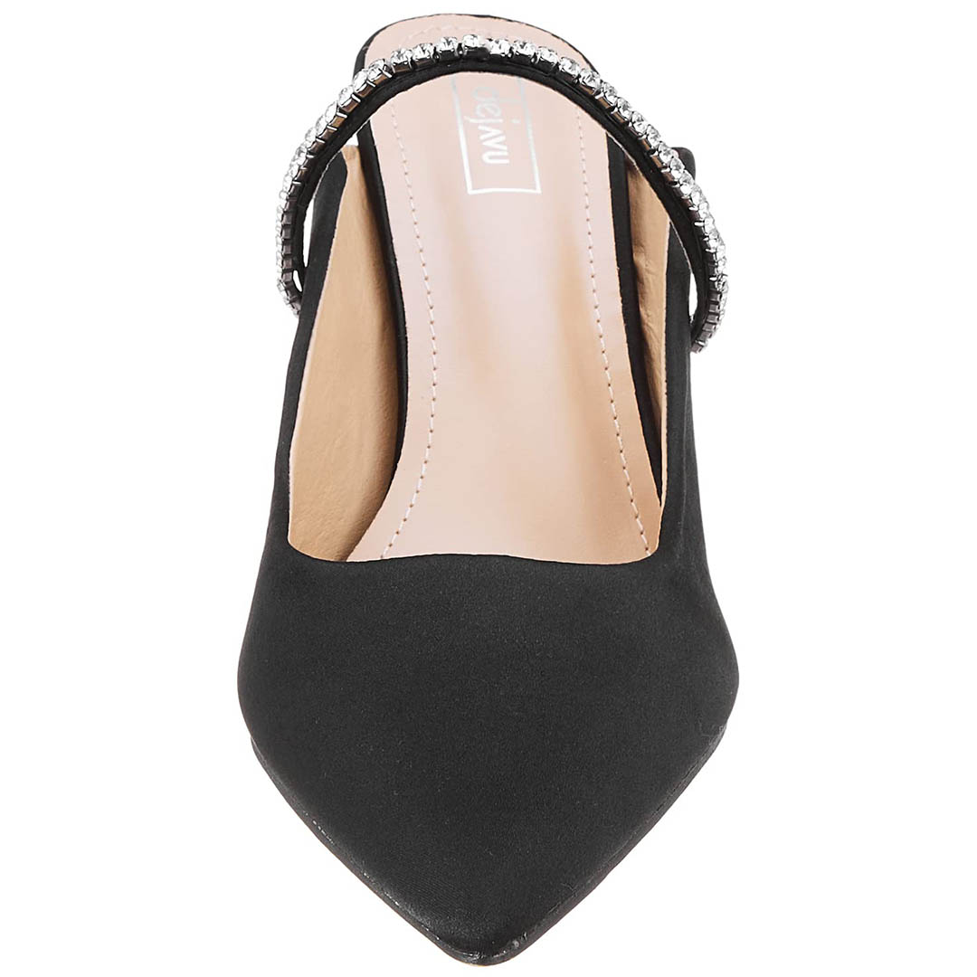 XKK-SS21-012 جزمة بكعب حريمي - أسود