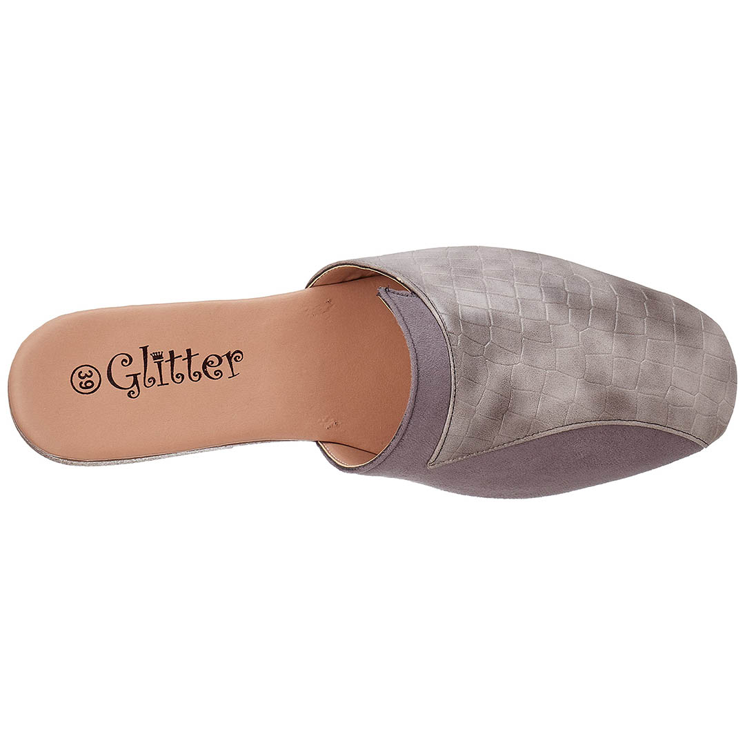 0347 شبشب كاجوال حريمي - رمادي