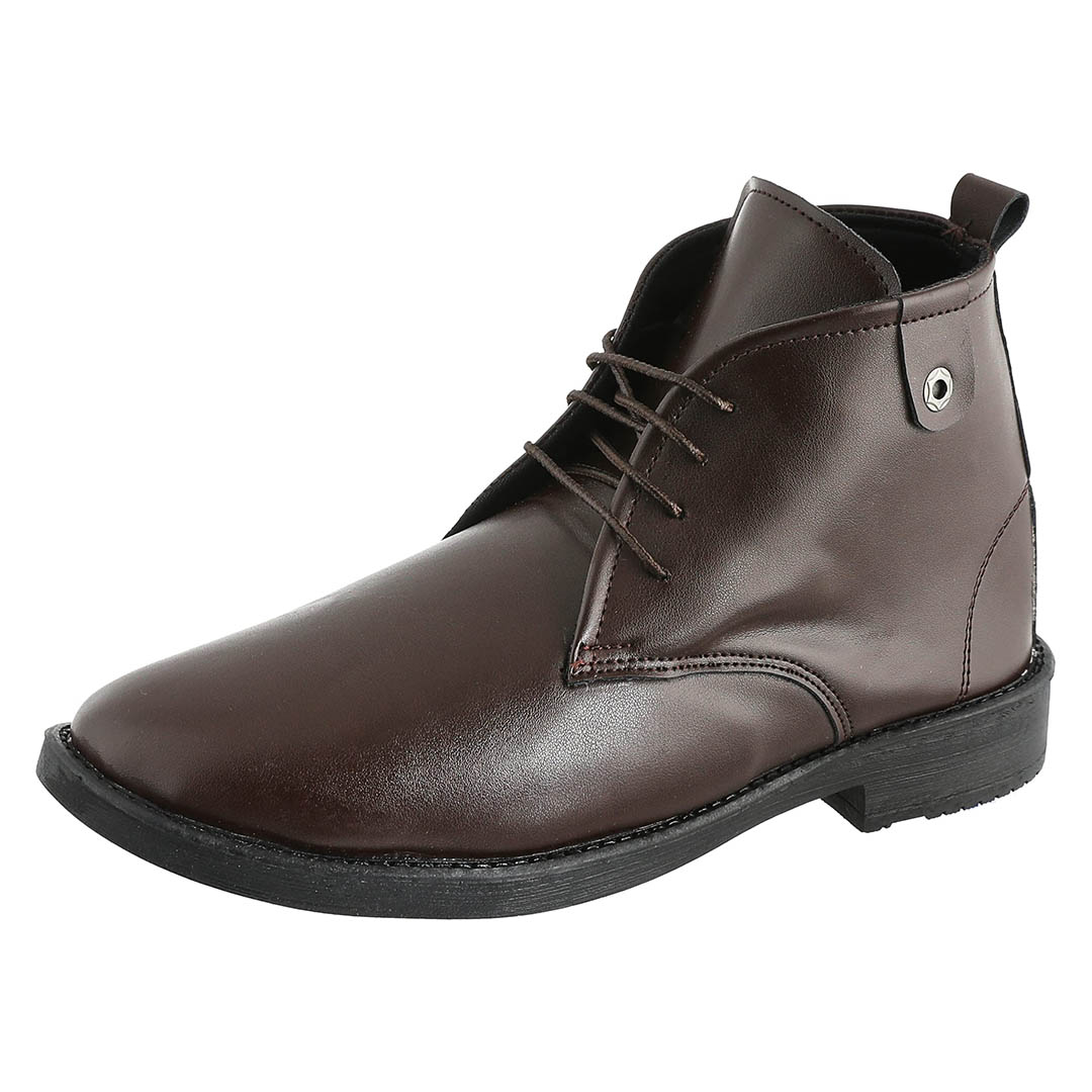 MANS31 هاف بوت رجالي كاجوال - بني