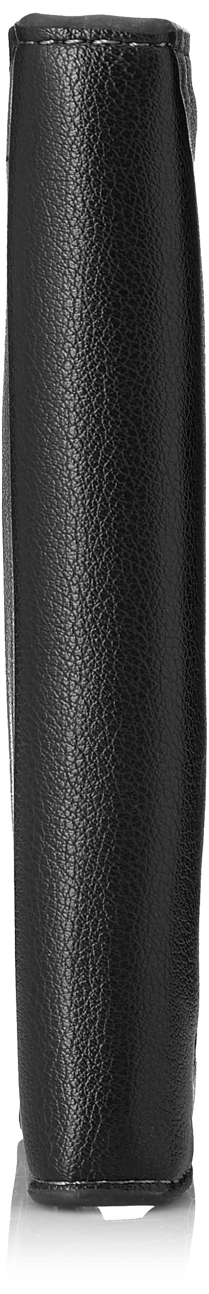 B110 محفظة جلد رجالي - أسود