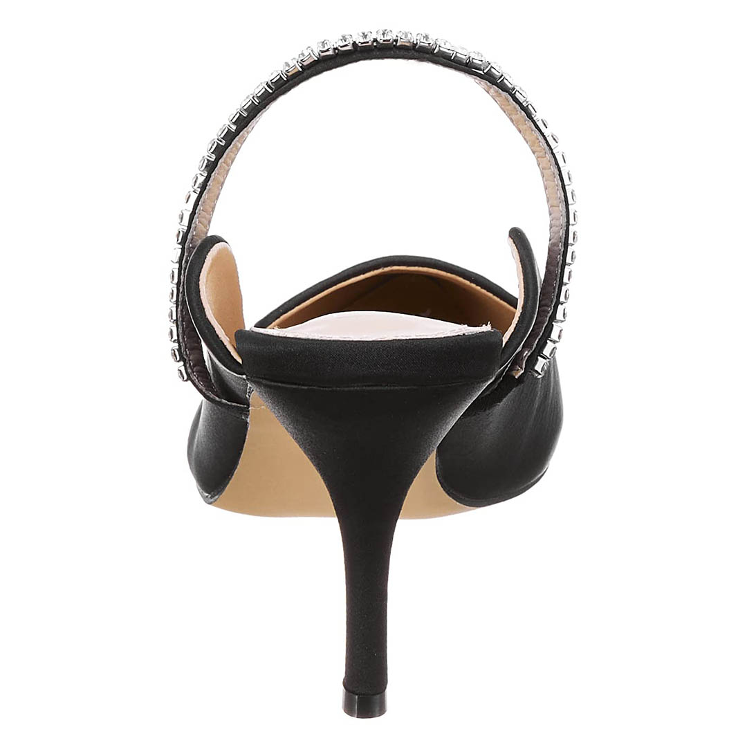 XKK-SS21-012 جزمة بكعب حريمي - أسود