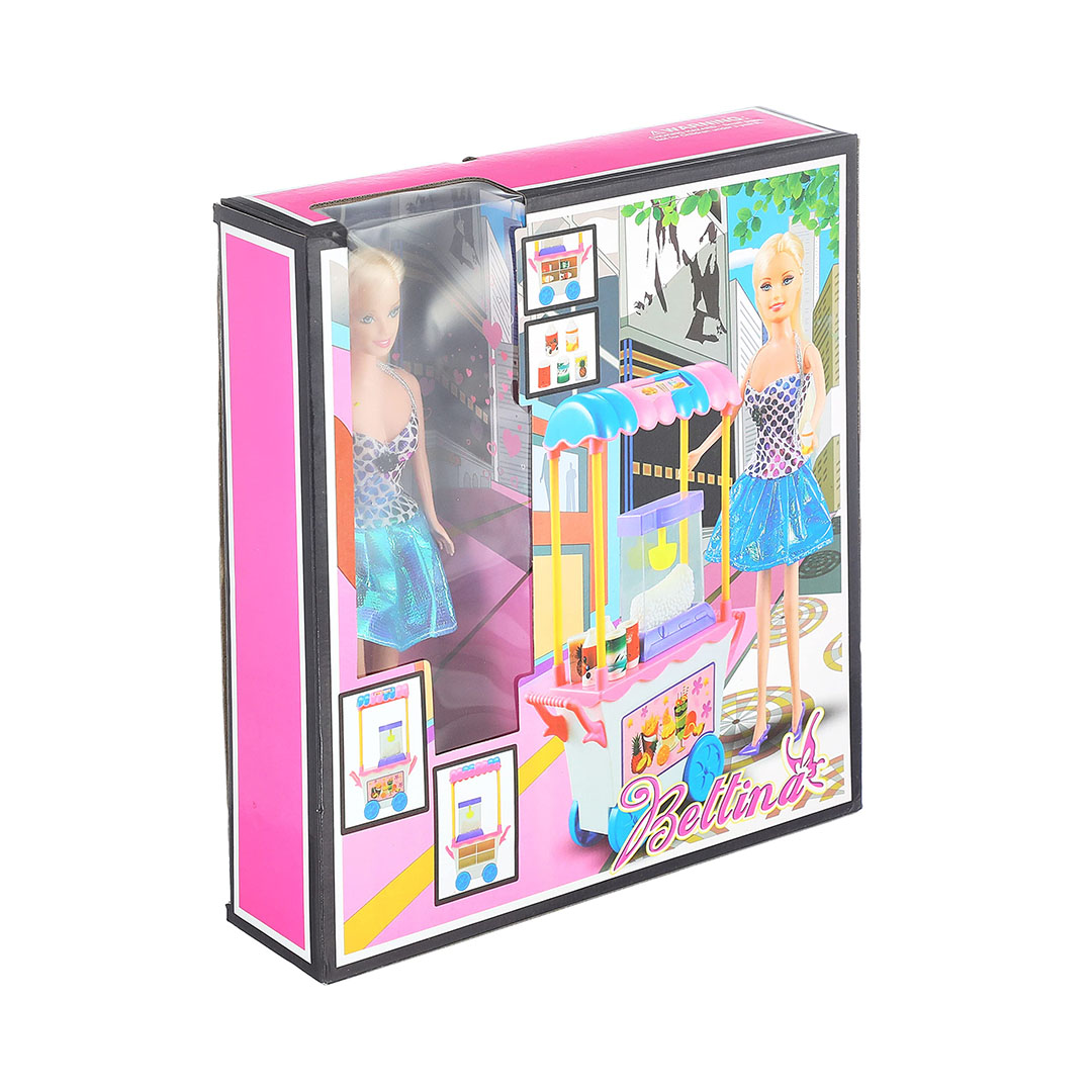 لعبة عروسة صانعة للفشار للبنات