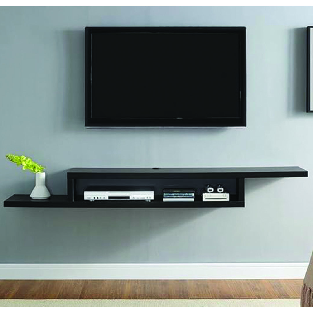 رف حامل تلفزيون - أسود