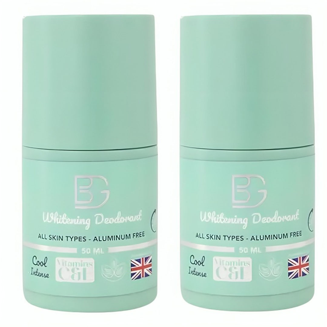 مزيل عرق للرجال من بي جي للتفتيح - كول انتينسف - 50 مل (1+1 مجانا)