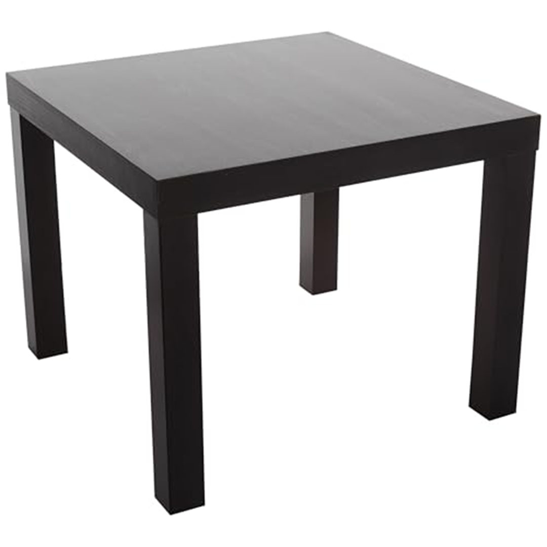 ترابيزة قهوة خشب - 55 سم - أسود