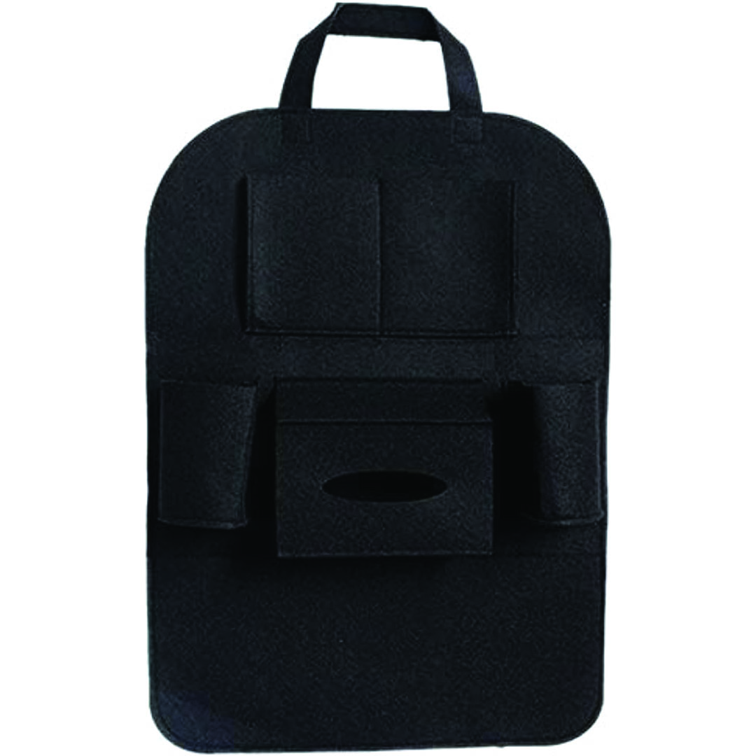 منظم المقعد الخلفي للسيارة - أسود