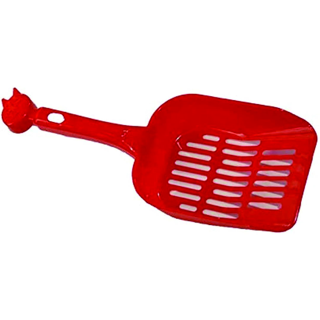 جاروف الحيوانات الأليفه - أحمر