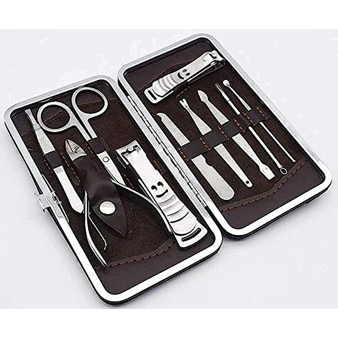 طقم باديكير مانيكير العناية بالاظافر - 10 قطعة