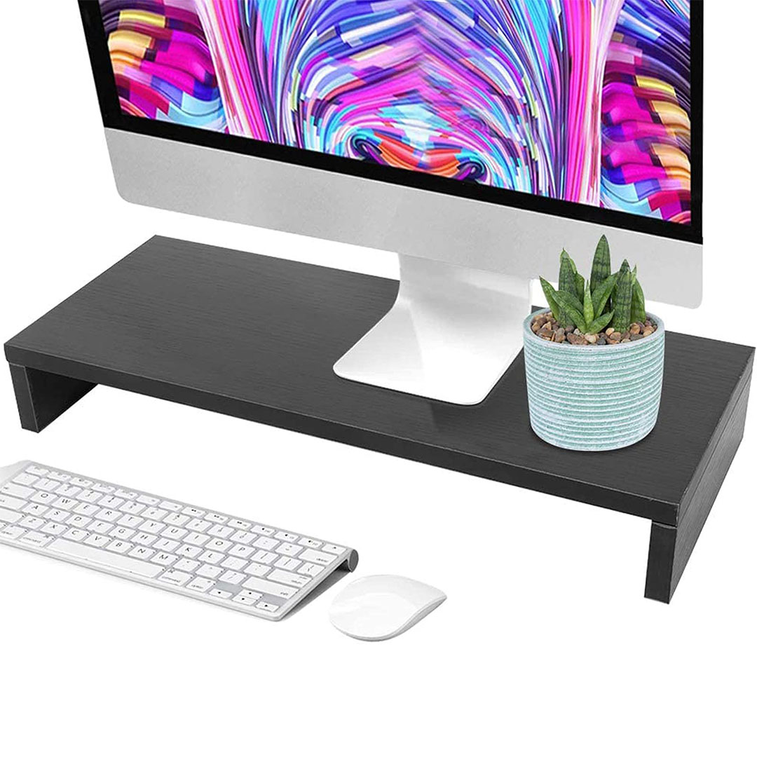 رف كمبيوتر صغير - أسود