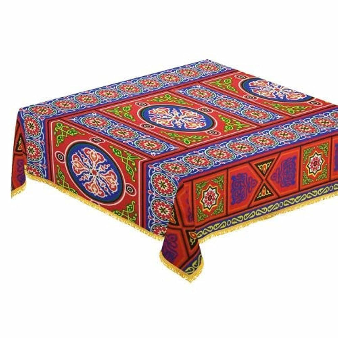 مفرش خيامية لرمضان - 1.5 × 1.5 م