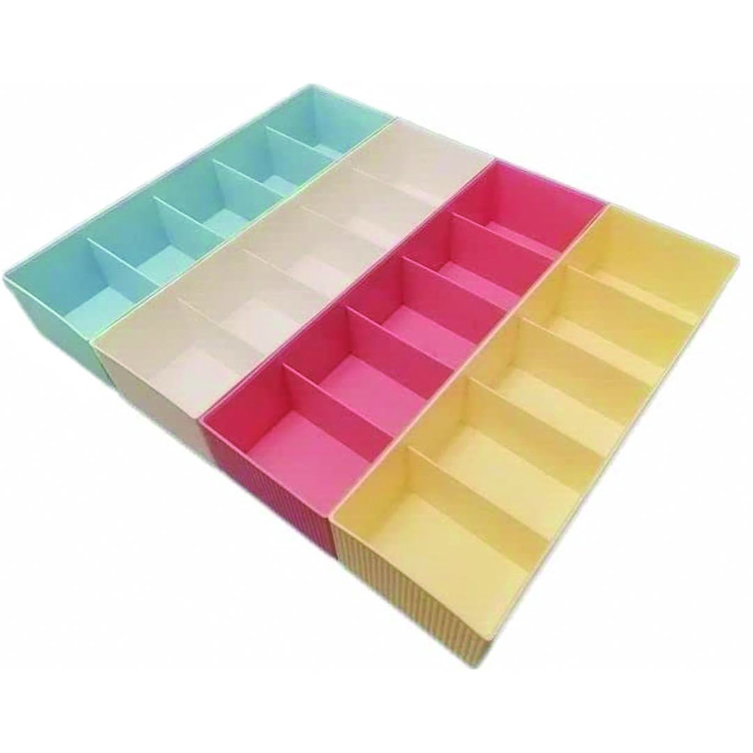 منظم أدراج - 5 خانات - 3 قطع