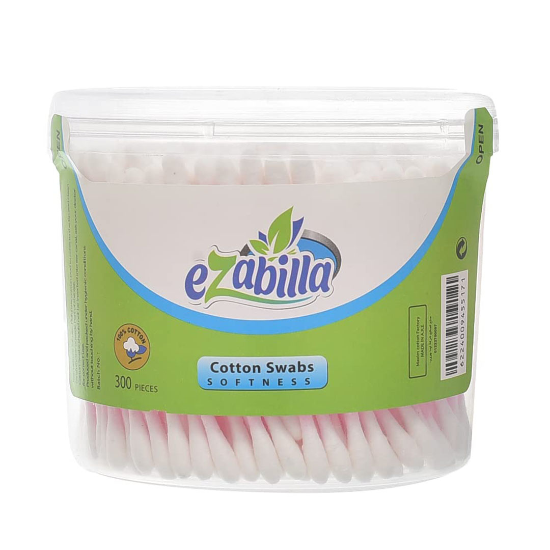 أعواد قطنية للأذن - 300 عود